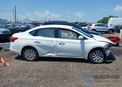 2017 Nissan Sentra Sv из США, поврежденный, VIN 3N1AB7AP2HY331301